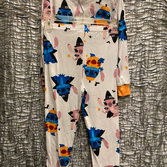 Kids Halloween Stitch Pajama Set with Stitch print Size 8 - Picture 2 of 6